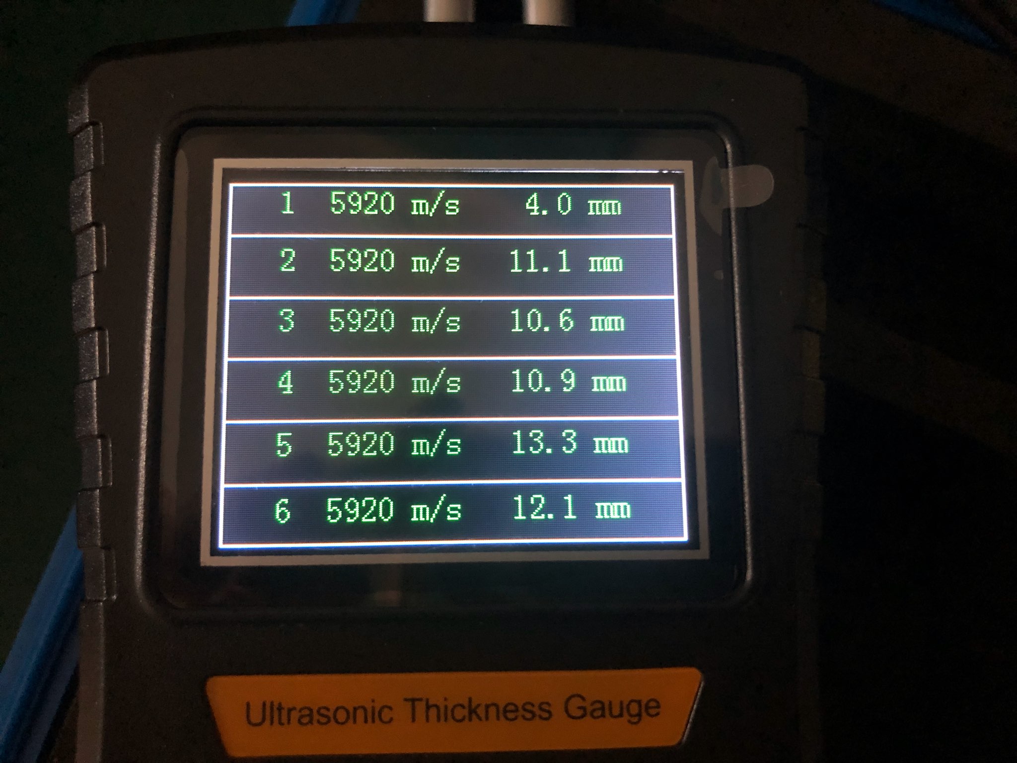 Wellmess Ultrasonik Kalınlık Ölçer 3